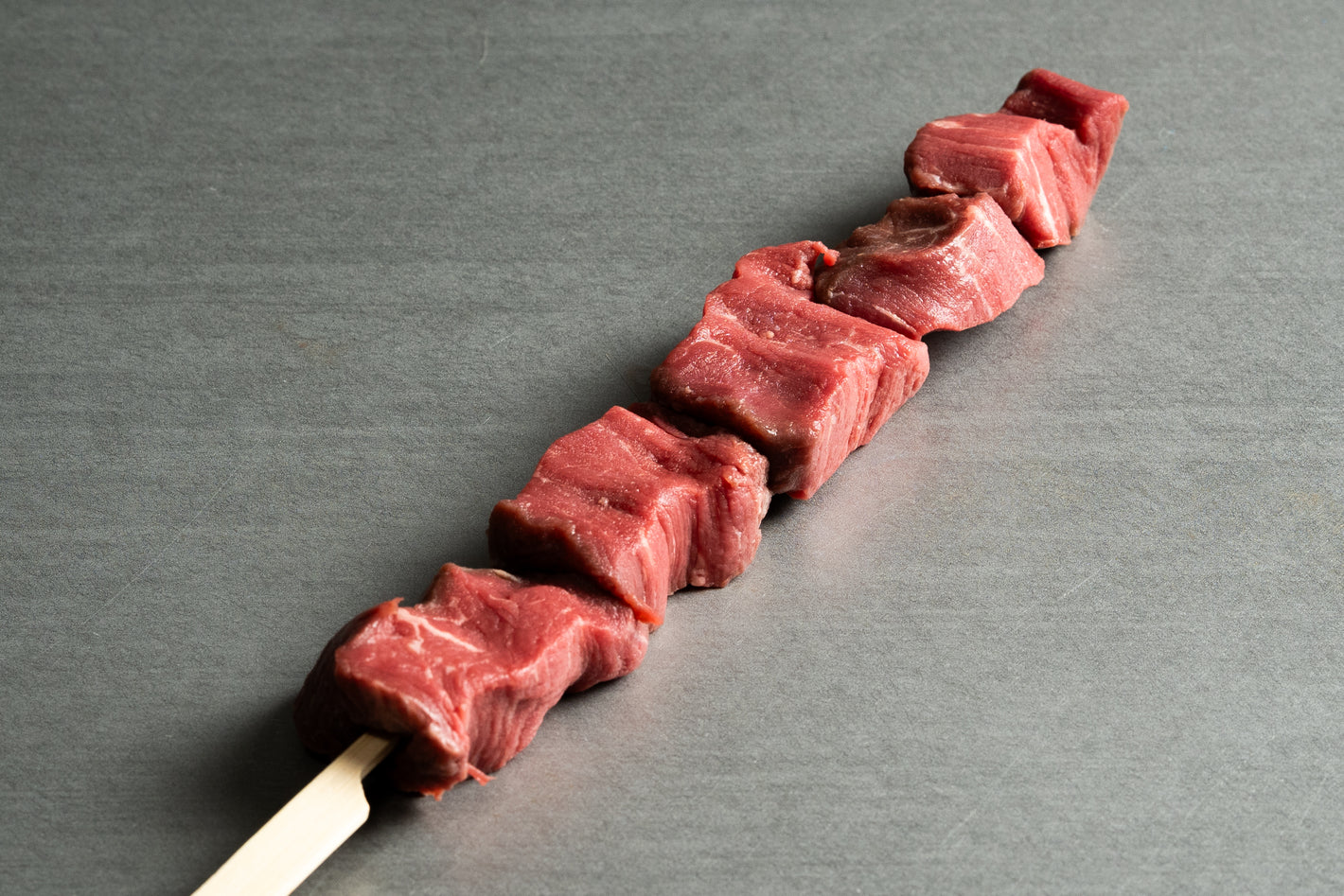 Gourmet Rinderfiletspitzen am Holz-Spieß (ca. 100g)