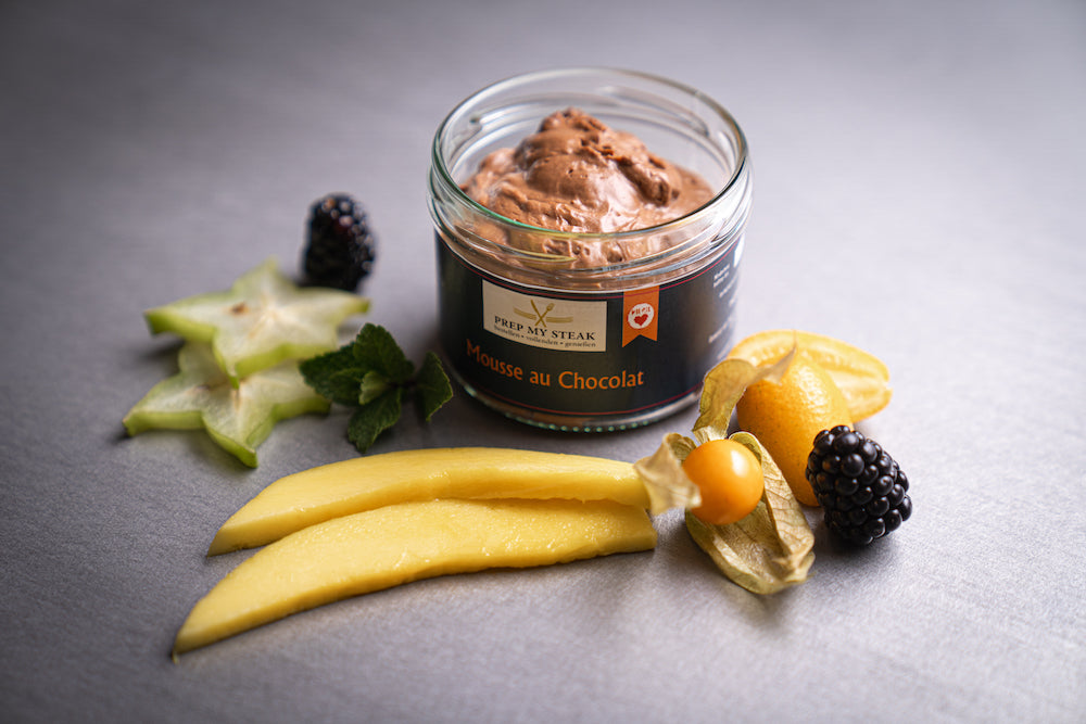 Mousse au Chocolat Nero im Glas
